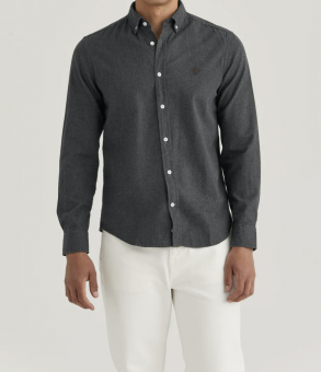 Watts Flannel Shirt Grey